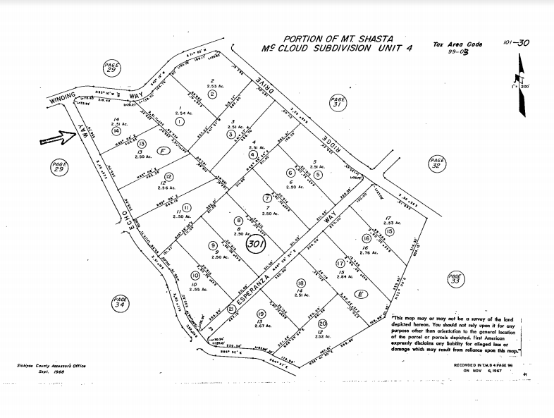 Sold - 2.5 Acres in Mount Shasta Forest in McCloud, CA - Wilco Land