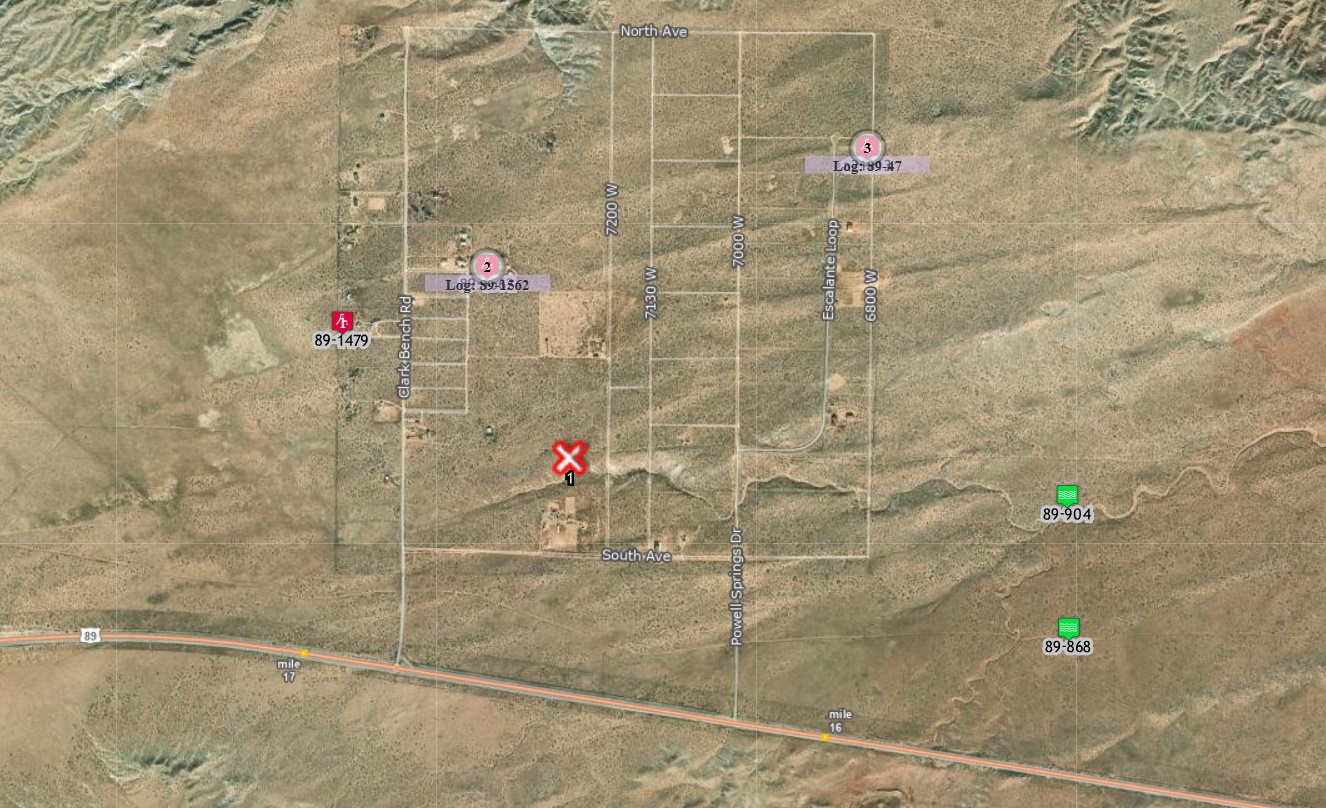 Water Rights and Well Log Reports Nearby