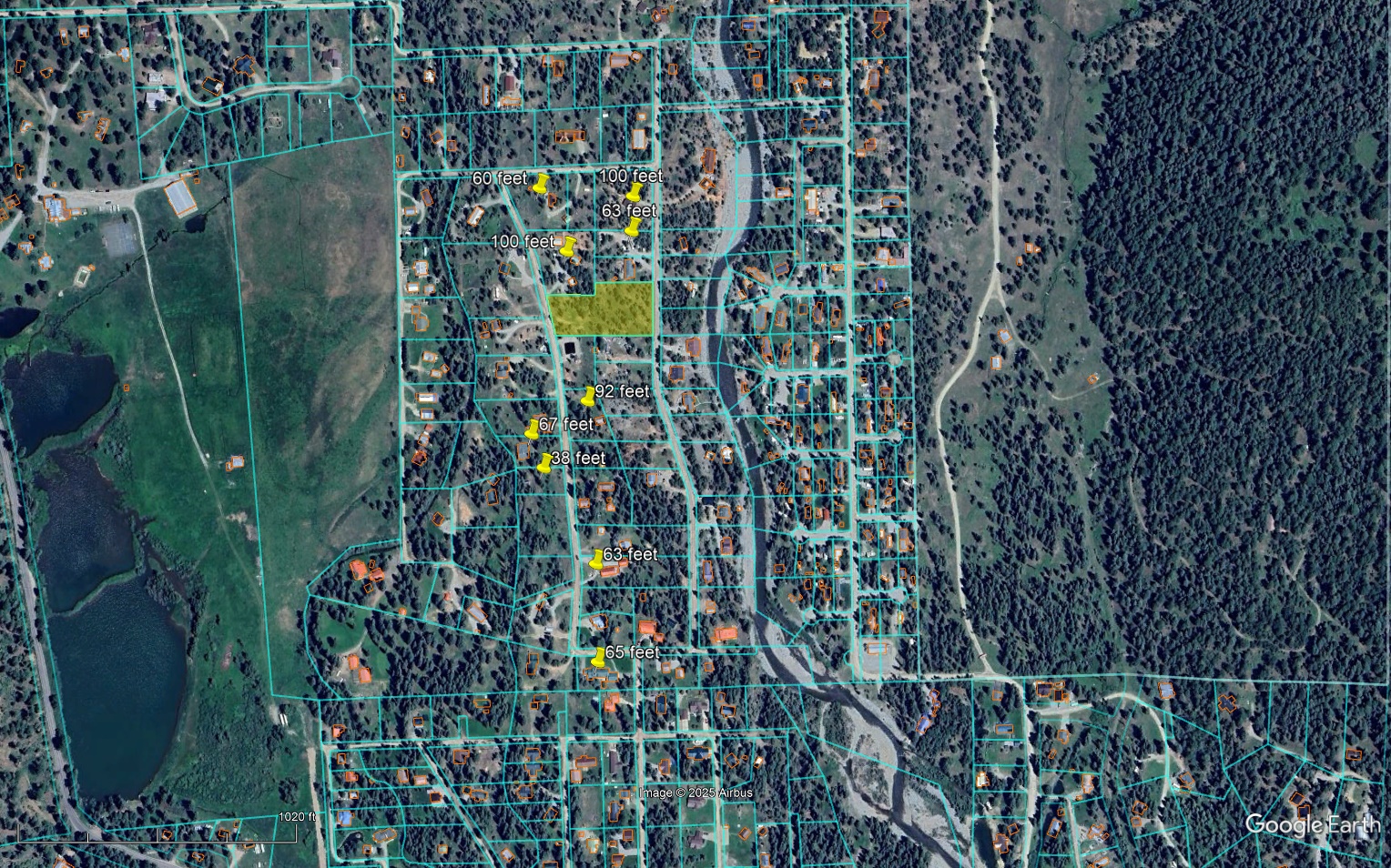 Completed Well Depth Nearby