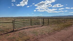 (16) main gate entrance to property