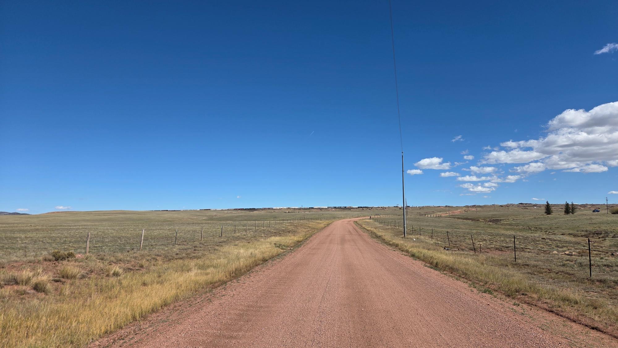 (2) Hermosa Rd leading to property