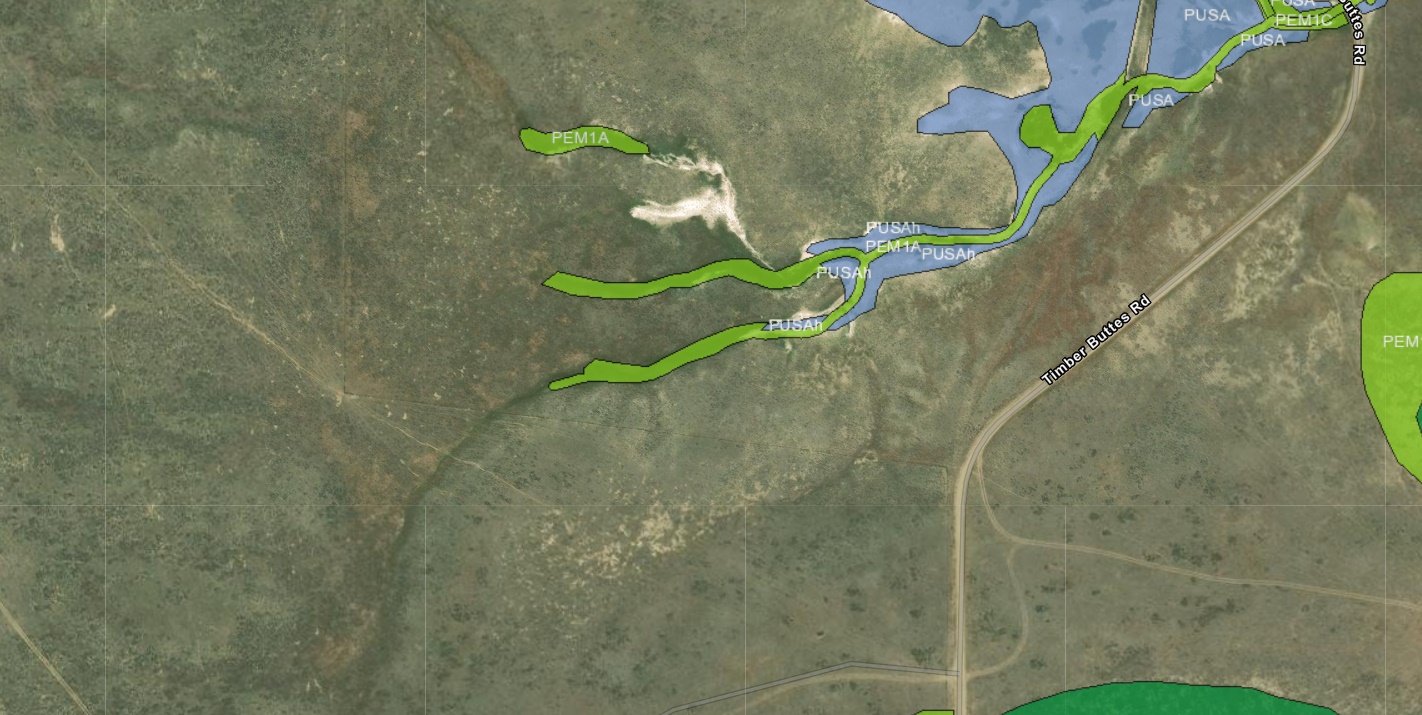 Wetlands Inventory Map
