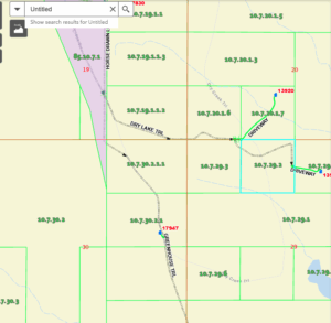 Access Rd on County GIS