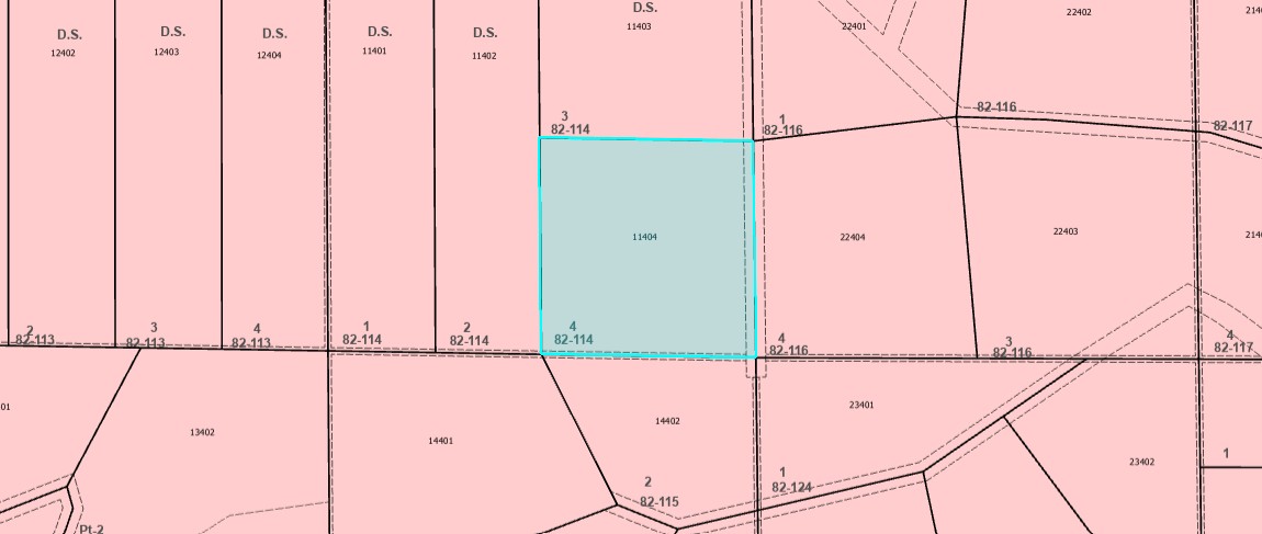 Easement based in GIS Map