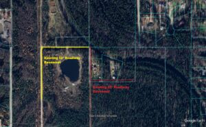 Easement based on ROS