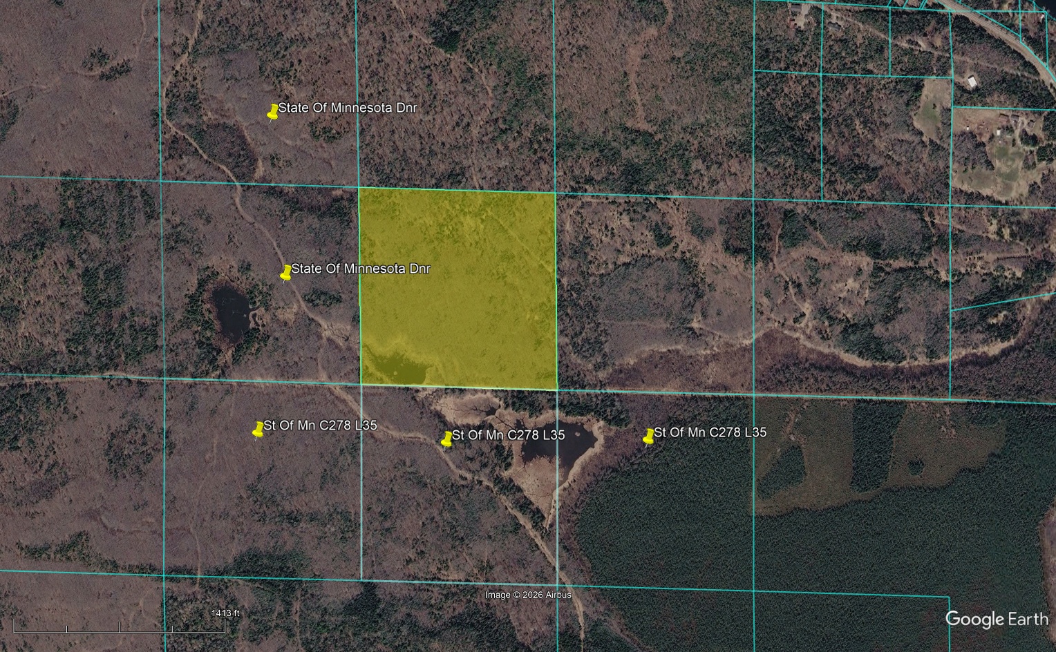 Public Owned Land Nearby