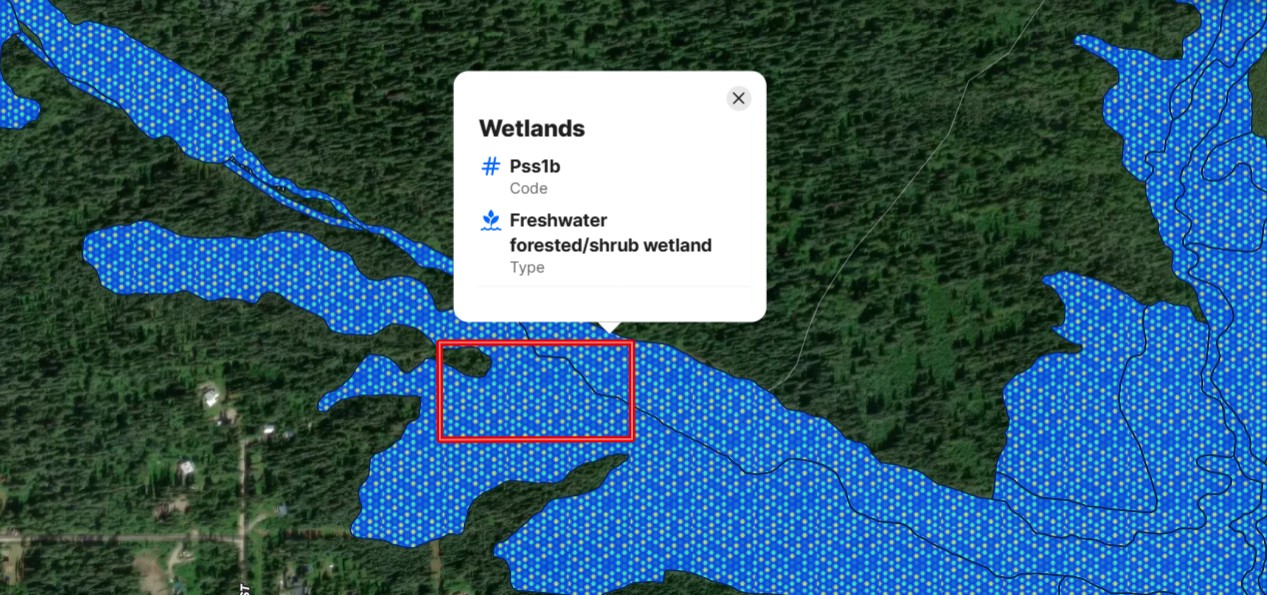 Wetlands Map