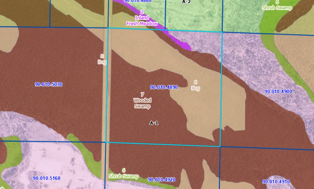 Wetlands Map based on GIS Map