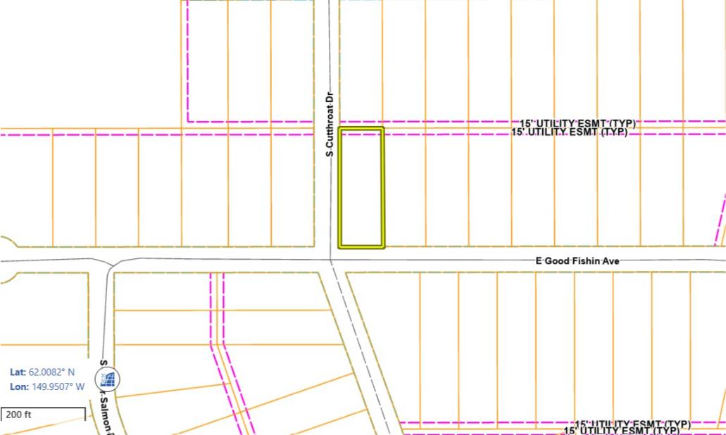 Access and Easement Map
